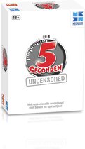 5 Seconden Uncensored - Kaartspel - Spelletjes voor Volwassenen - 18+ Spel