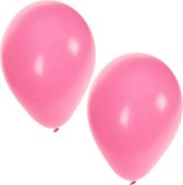 15x Ballons roses - 27 cm - ballon rose pour l'air ou l'hélium