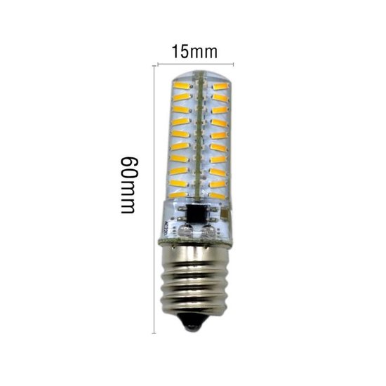 YWXLight E17 5W 80LEDs SMD 4014 energiebesparende LED silicone lamp  (warmwit) | bol.com