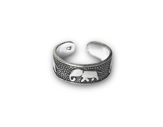 Teenring / vingertop ring ELEPHANT