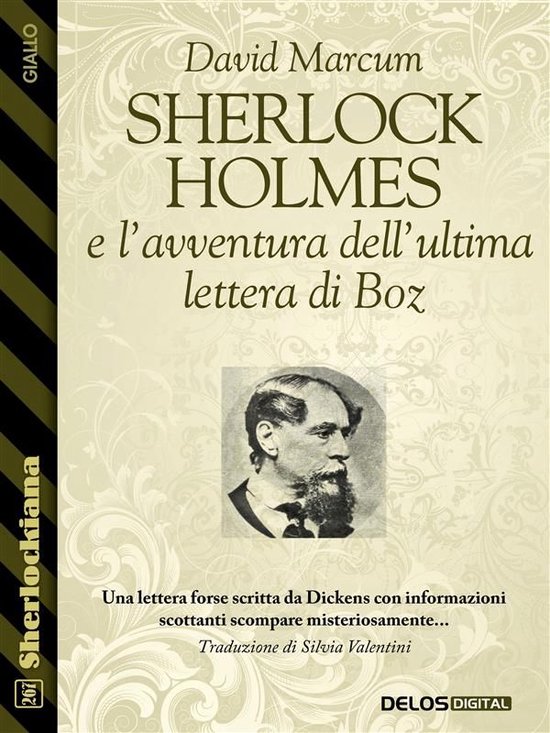 Sherlock Holmes e l'avventura dell'ultima lettera di Boz - cover