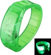 LED Armbandje - Sound Activated - Groen