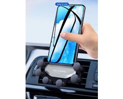 Mobiele Telefoon Houder Voor Aan Je Auto Ventilatierooster - Ventilatie - Rooster - Ventilator - GSM - Mobile Phone Holder Car Air Vent - 4'' tot 6,8'' inch - Apple iPhone - Asus - Sony Xperia - Nokia - Samsung - Universeel