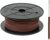 FLRY -B kabel - 1x 1,00mm - Bruin - Per meter