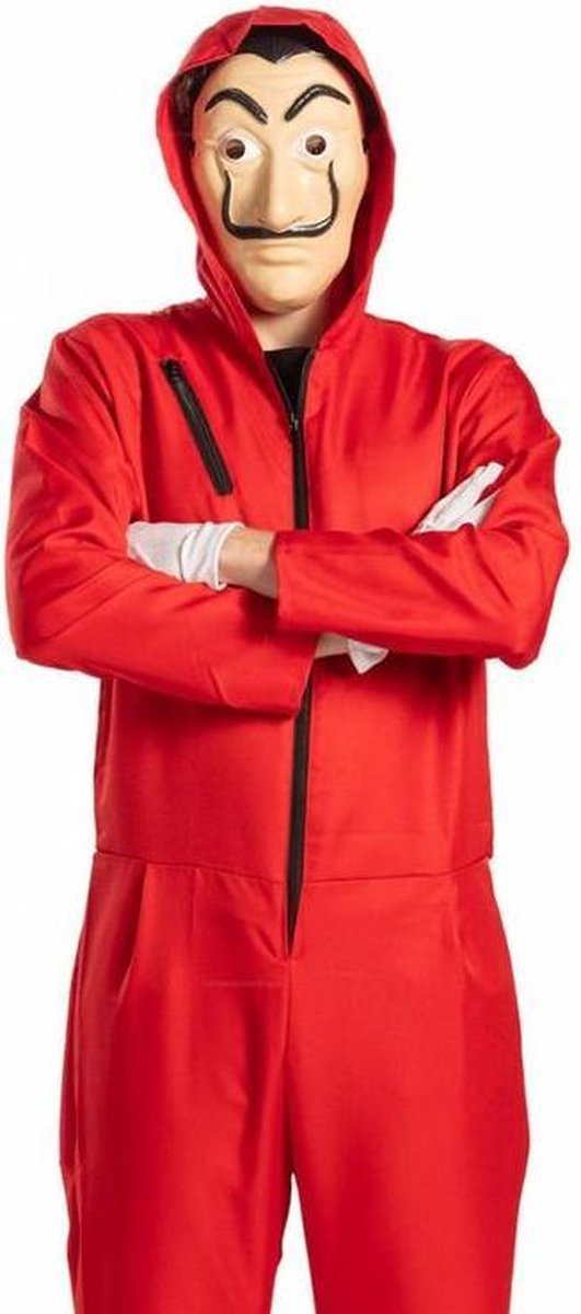 bol.com | La Casa De Papel Kostuum met Masker - Verkleed Overal - Maat XXL