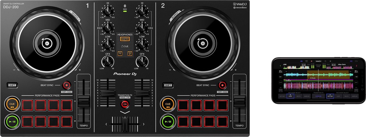 Control DJ Pioneer DDJ-200 | bol