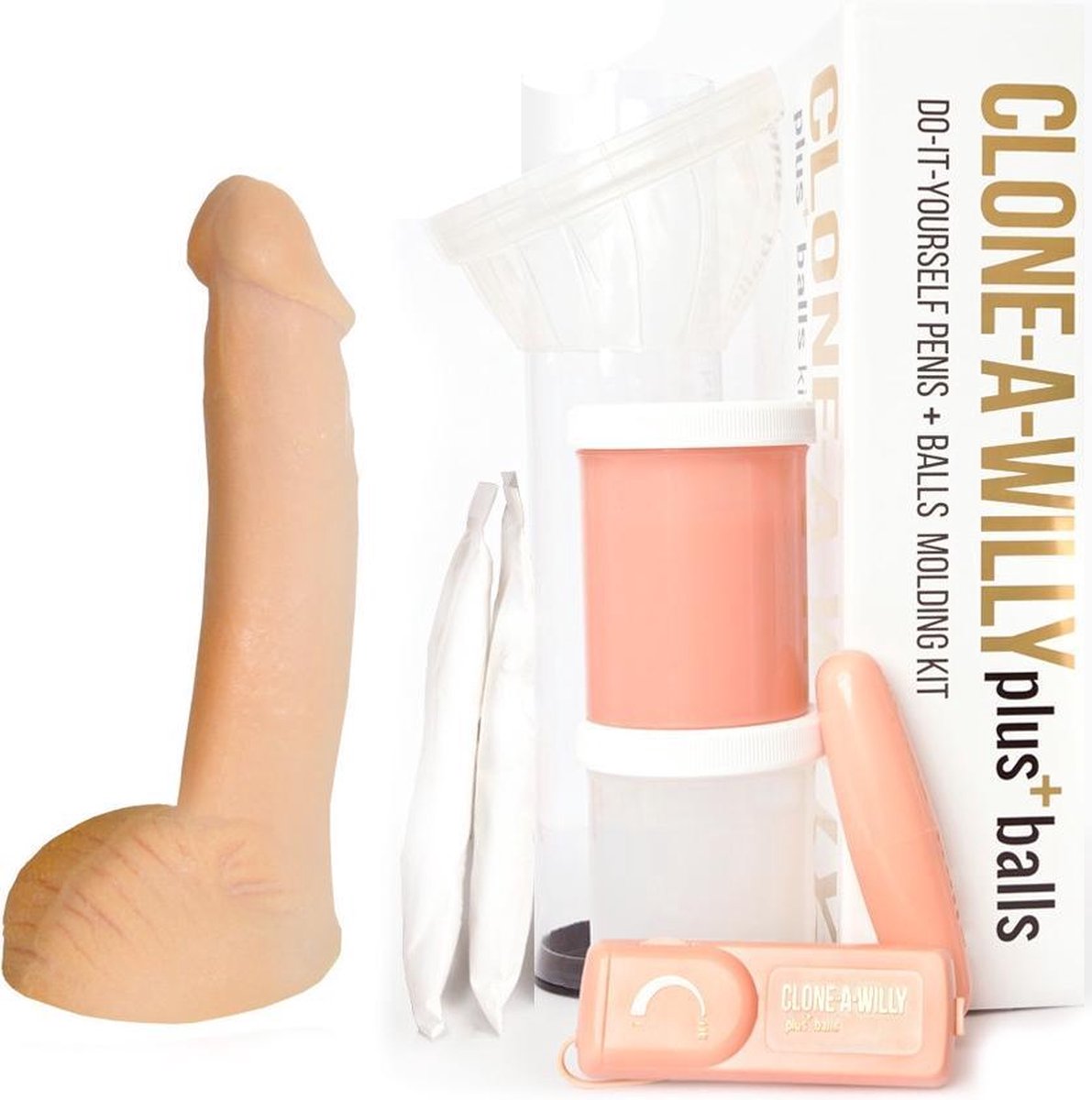 Goedkoopste Clone A Willy Kit Dildo - Including Balls