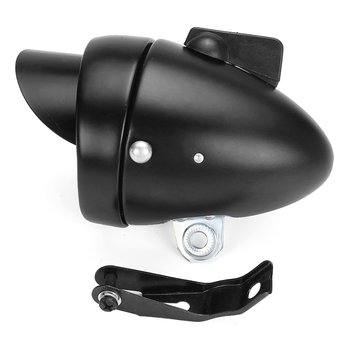 Voorlichting voor fiets en vintage retro fiets, USB-oplaadkoplamp met 3 LEDlampen, oplaadbare verlichting voor nachtritten, klassieke retro lamp