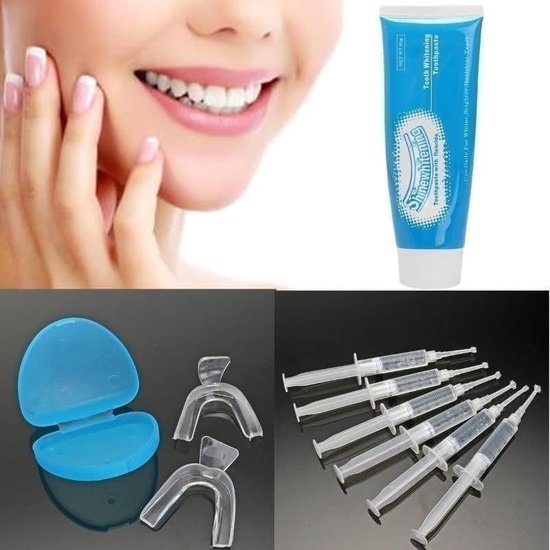 Duurzame Tanden Whitening Kit Tand WhitenerTools 6Pcs Bleaching Tandgeleg Tandenpasta Set