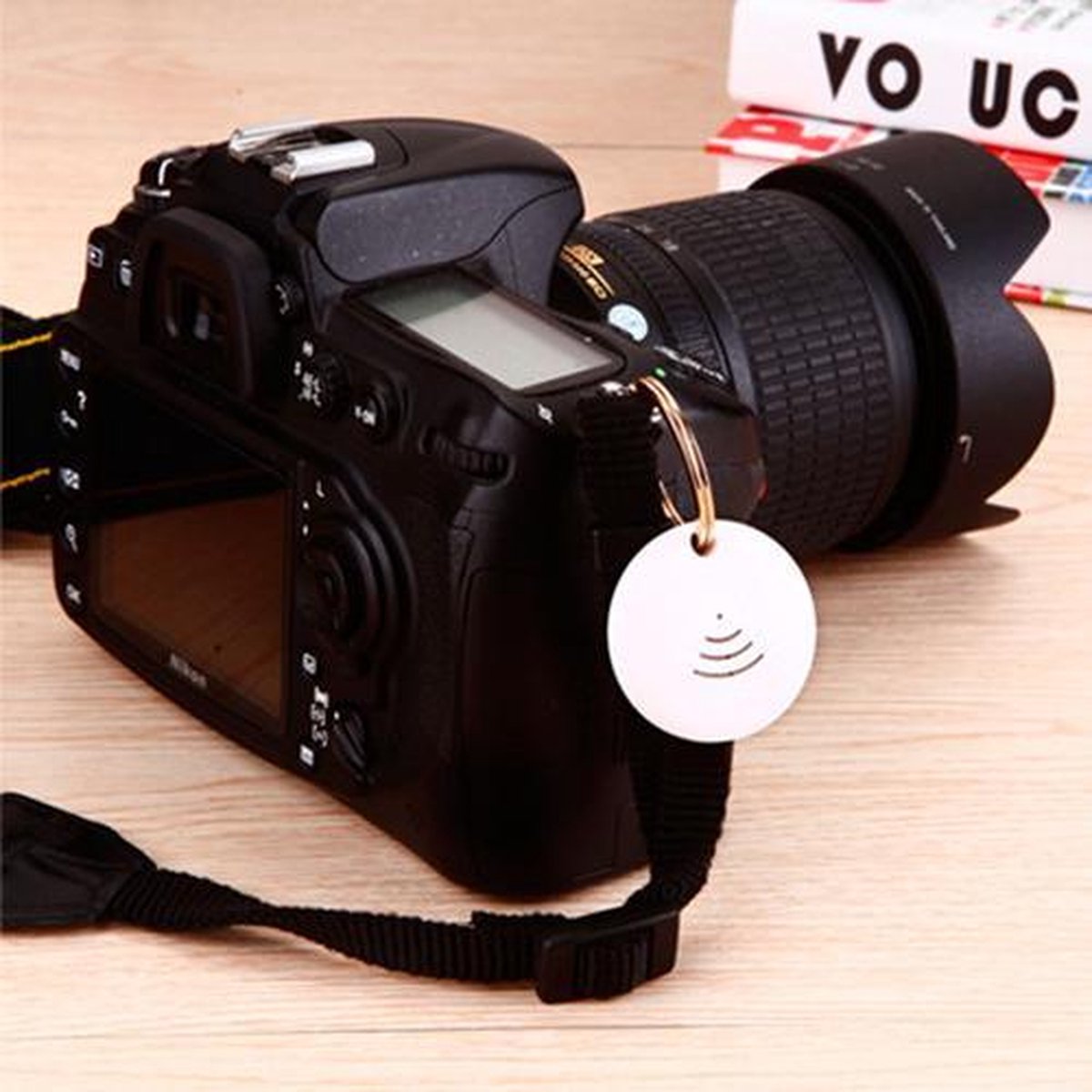 Reptrek Voyage Bluetooth GPS Tracker Sleutelhanger roze