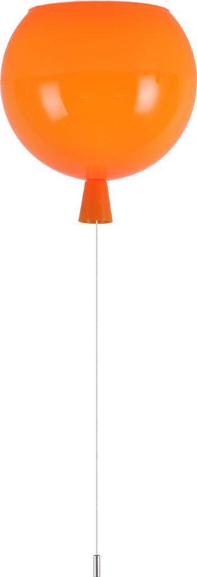 Plafondlamp Ballonlamp Oranje Klein inclusief 4W LED lamp - Funnylights