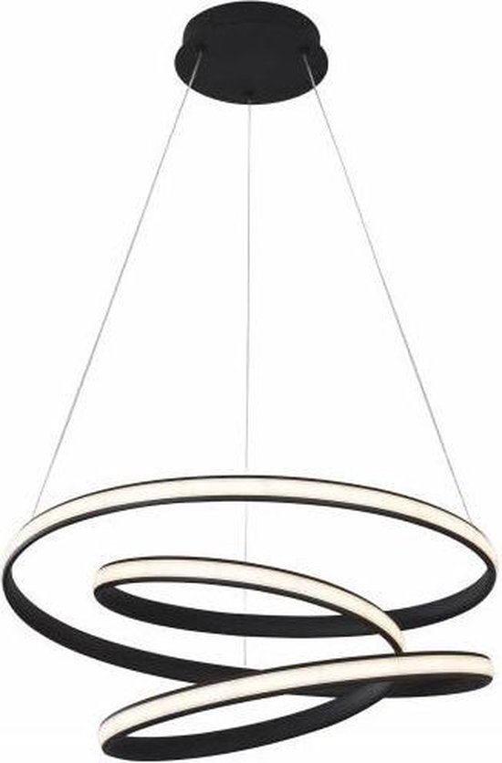 Hanglamp Design Zwart Rond - Scaldare Irsina | bol.com