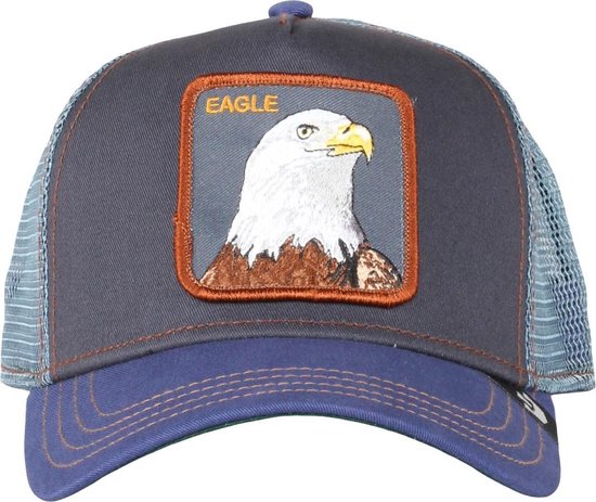 Goorin Bros Eagle Trucker Cap - Blauw