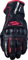 Five RFX4 Black Red Motorcycle Gloves 2XL