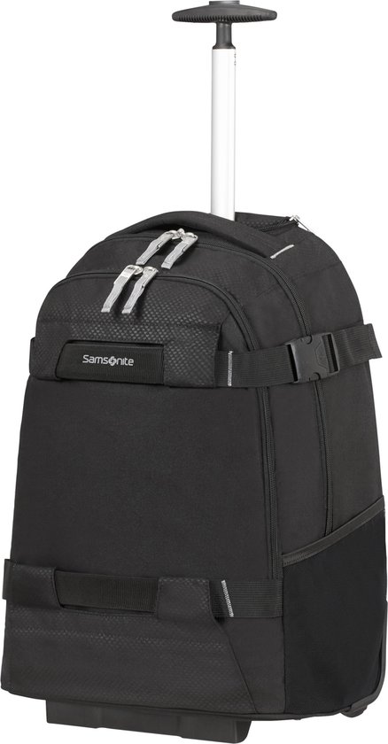 Samsonite Rugzaktrolley Met Laptopvak - Sonora Laptop Backpack/Wheels 55/20 (Handbagage) Black