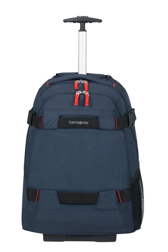 Samsonite Rugzaktrolley Met Laptopvak - Sonora Laptop Backpack/Wheels 55/20 (Handbagage) Night Blue - Samsonite