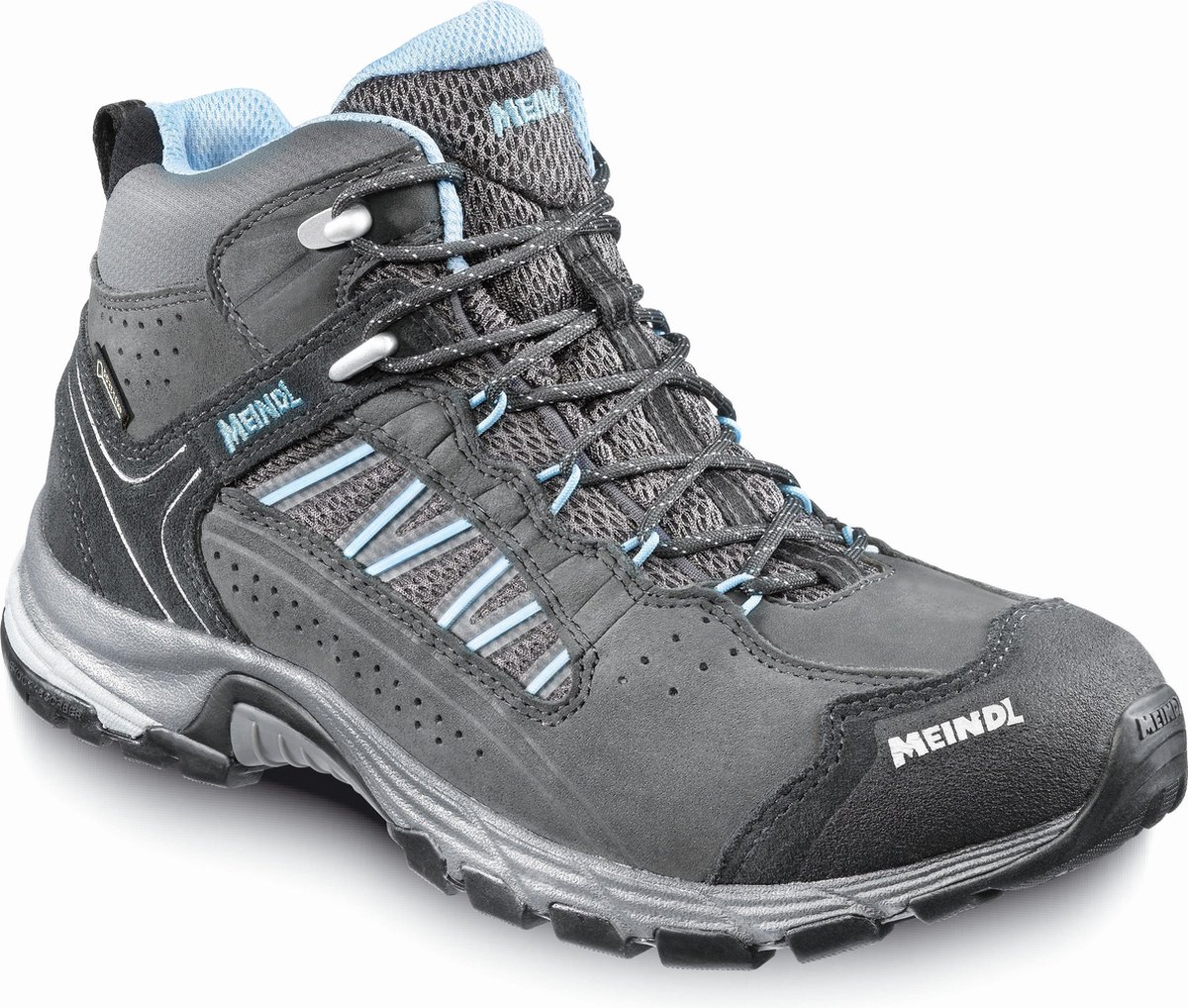 Meindl Journey Lady Mid GTX Wandelschoen Dames Comfort Fit Antraciet