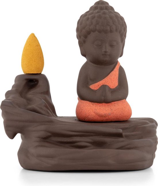Bol Com Incense Discovery Wierook Waterval Rood Buddha Beeld Wierook Houder Boeddha