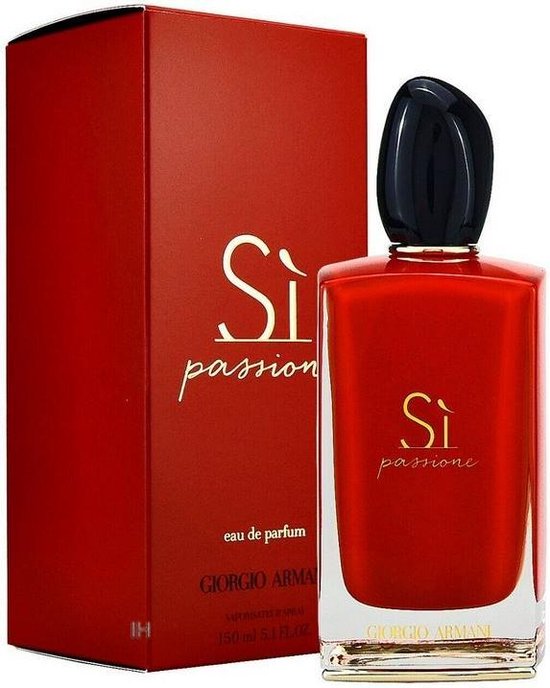 vaak premie Vergoeding Giorgio Armani Sì Passione 150 ml - Eau de Parfum - Damesparfum | bol.com