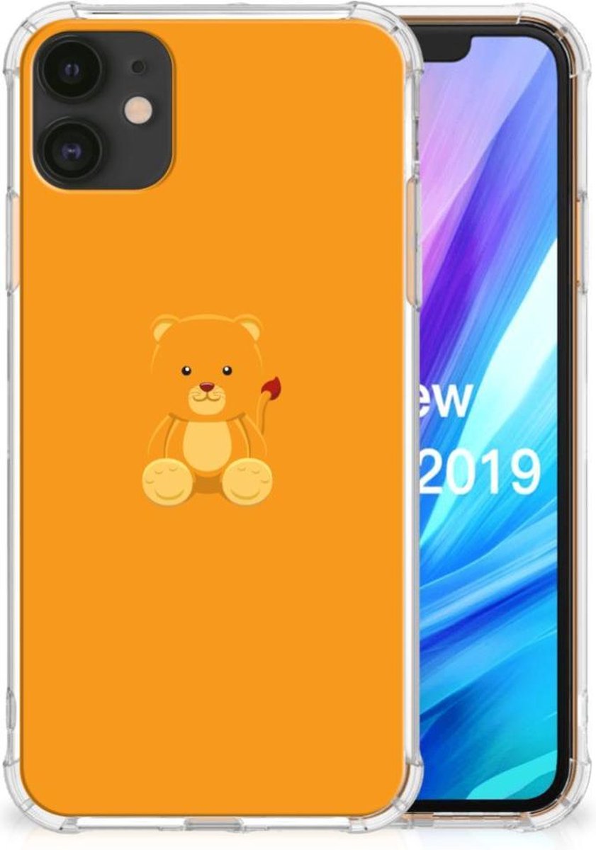 Apple iPhone 11 Stevig Bumper Hoesje Baby Beer