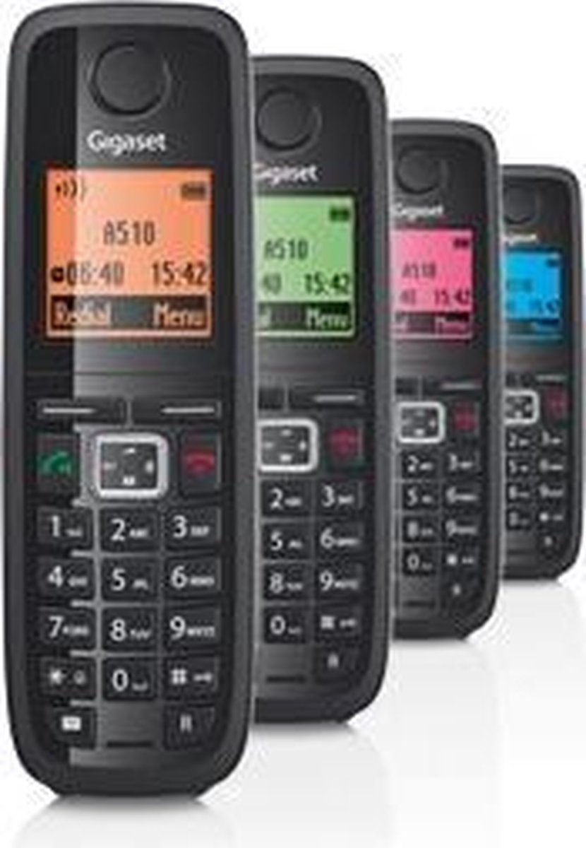 Gigaset A510 - Duo DECT telefoon - Zwart | bol.com