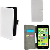 Apple iPhone 5C Wallet Bookcase P hoesje Wit