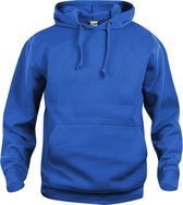 Clique Basic hoody Kobalt maat XXXL