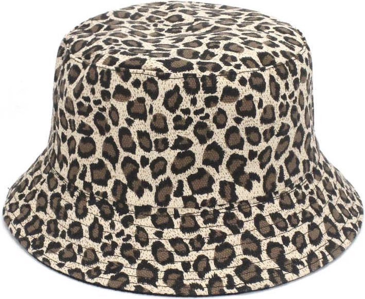 Bucket Hat Luipaard Panterprint