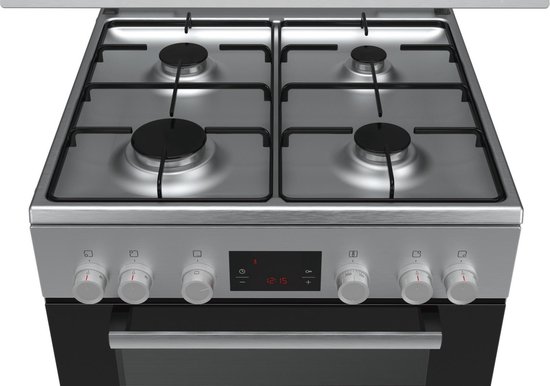 Bosch HGD445150N -Serie 2- Gas Fornuis - RVS