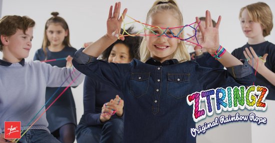 ZTRINGZ Regenboog Touw - Vingertouw