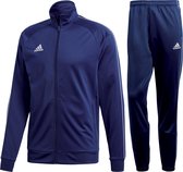 adidas Core18 Trainingspak - Maat XXL - Mannen - donker blauw | bol.com