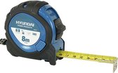 Hyundai rolbandmaat 8 meter MID - breedte 25 mm - magnetische uiteinde - nylon coated afwerking