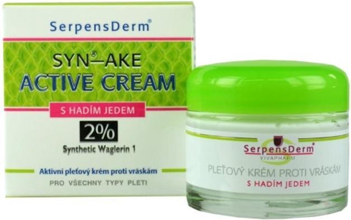 SerpensDerm® Snake Venom Anti-Wrinkle Cream - 50 ml - Crème anti-âge -  efficace contre... | bol.com
