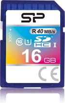SiliconPower 16GB SDHC CL10 - Flash Card
