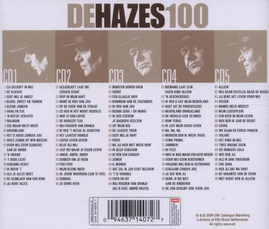 Hazes 100 (5CD)