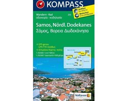 Kompass WK253 Samos, Nördlicher Dodekanes