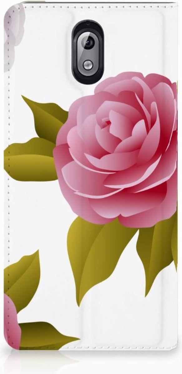 Nokia 3.1 (2018) Smart Cover Roses