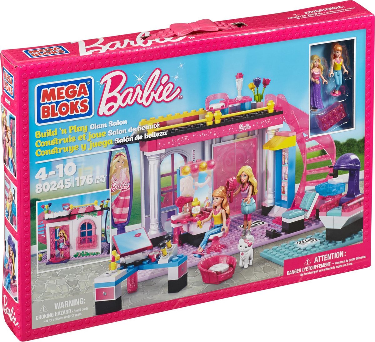 vasthoudend Hoopvol Vleien Mega Bloks Barbie Beautysalon | bol.com