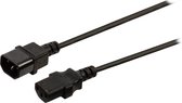 Valueline stroomkabel IEC-320-C14 - IEC-320-C13 3,00 m zwart