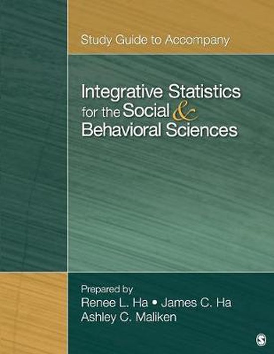 Integrative Statistics for the Social & Behavioral Sciences - cover