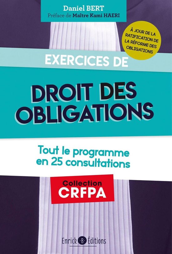 Exercices de droit des obligations - cover