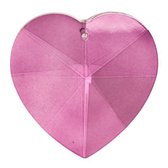 Yogi & Yogini naturals Regenboogkristal hartvorm roze (5 cm)