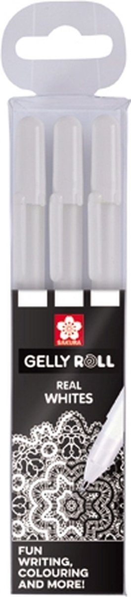 Sakura Gelly Roll Basic gelpen set 3 - Bright White