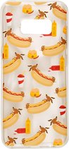 Telefoonhoesje Hotdog worstehond voor Samsung Galaxy 8