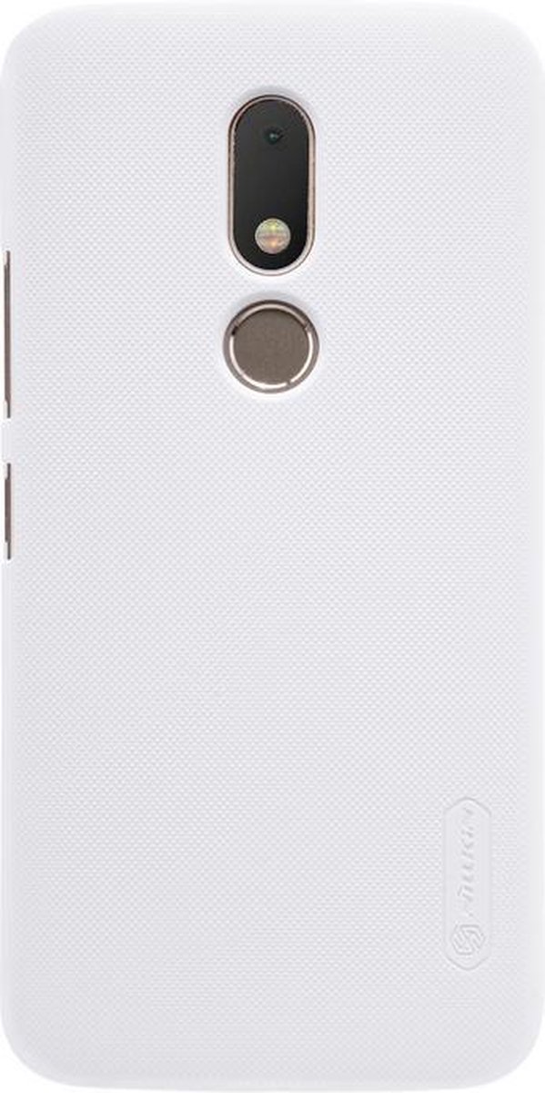 Nillkin Frosted Shield Hard Case voor Motorola Moto M - Wit