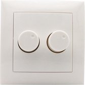 Afdekplaat duo dimmer – passend op de duodimmer Ecodim 05 (Berker)