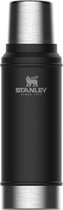 Bouteille thermos Stanley The Legendary Classic - 750 ml - Acier inoxydable / Noir mat