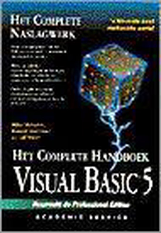 COMPLETE HANDBOEK VISUAL BASIC 5 UK, Mackelvy | 9789039506349 | Boeken ...