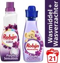 Robijn Color Purple Sensation wasmiddel en wasverzachter - 5 stuks