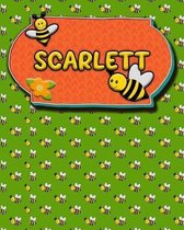 Handwriting Practice 120 Page Honey Bee Book Scarlett